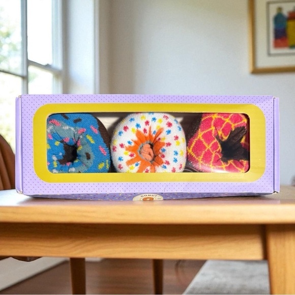 Unbranded Accessories - Donut-Themed Sock Set